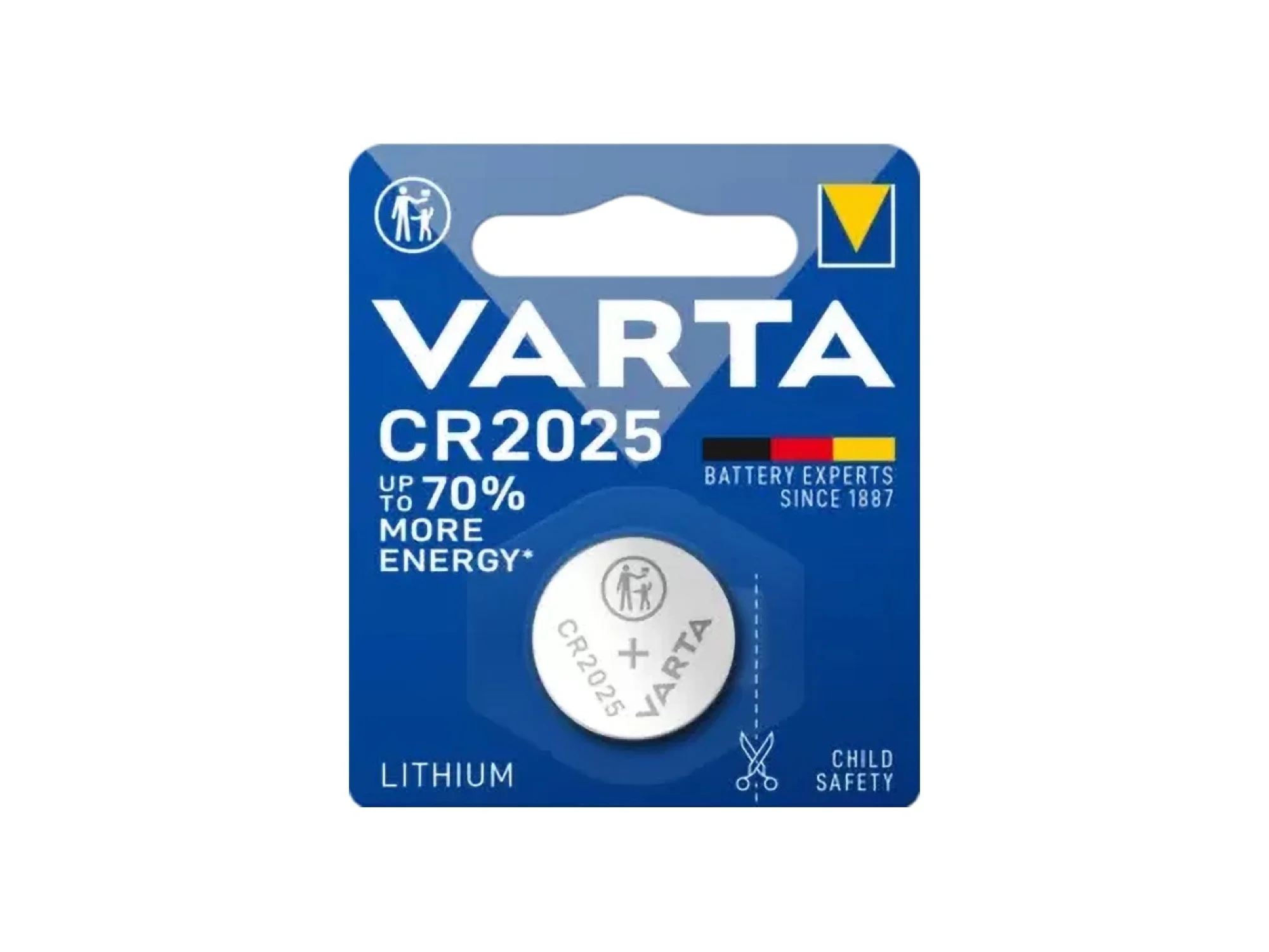 Varta CR2025 Lithium Pil 3V Tekli