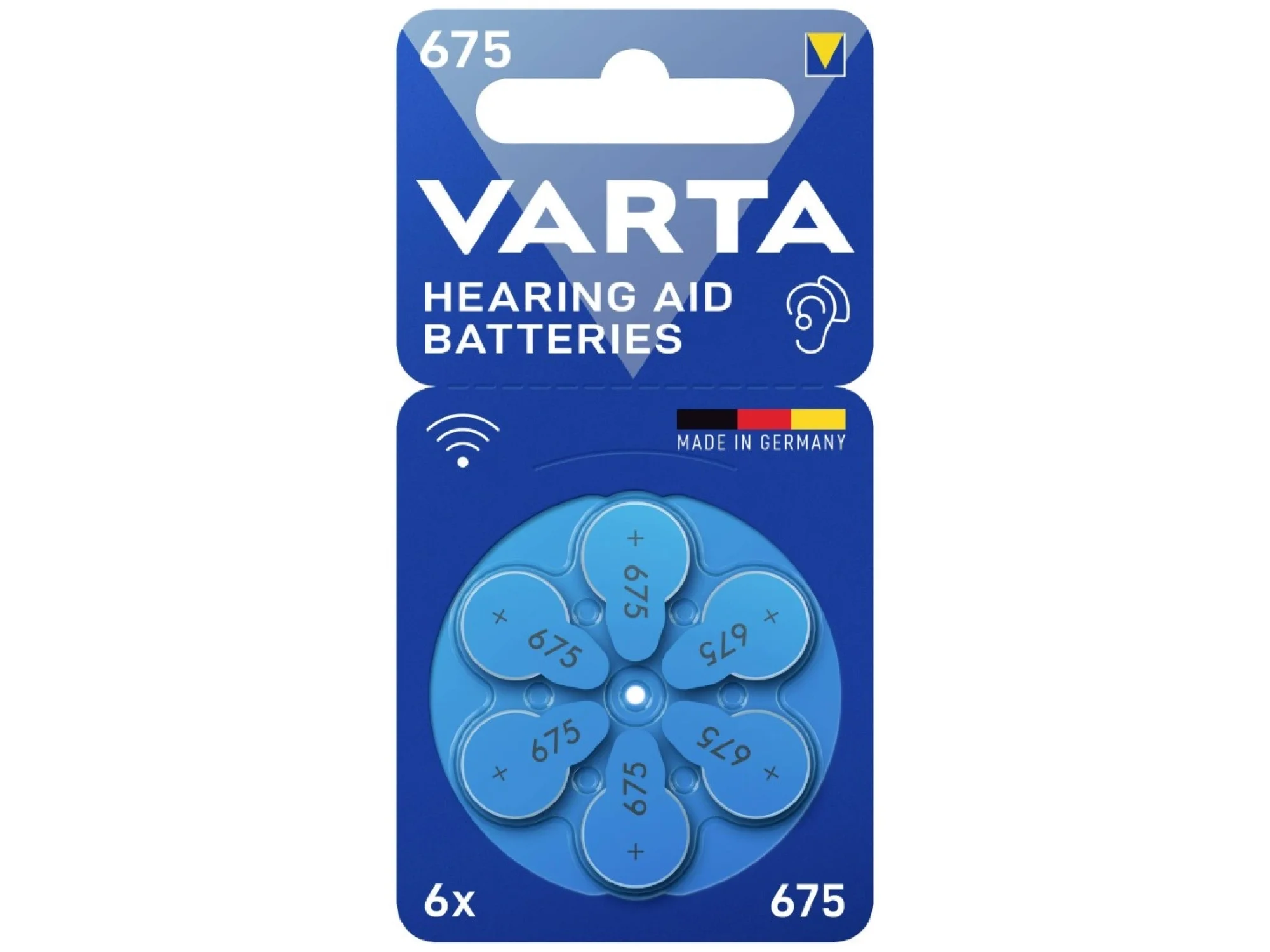 Varta Kulak Pili No: 675 6lı
