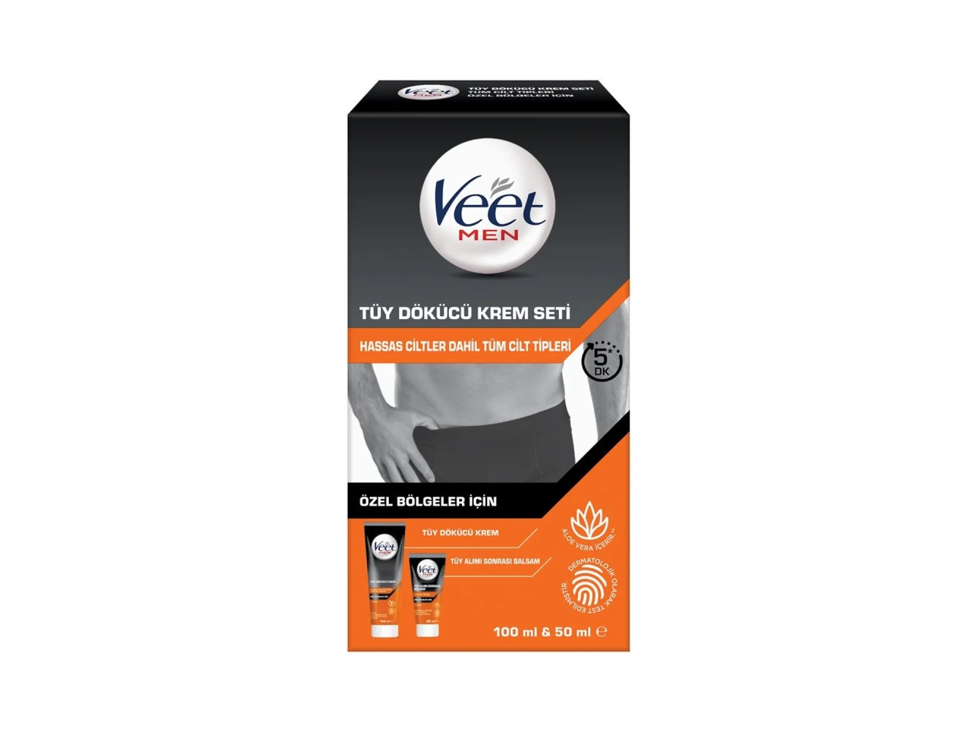 Veet Men Tüy Dökücü Krem Seti 100 ml + 50 ml
