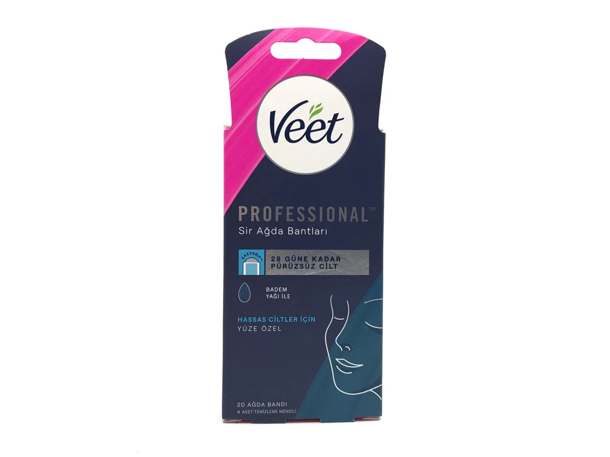 Veet Professional Yüz Ağda Bandı 20li Hassas Ciltler