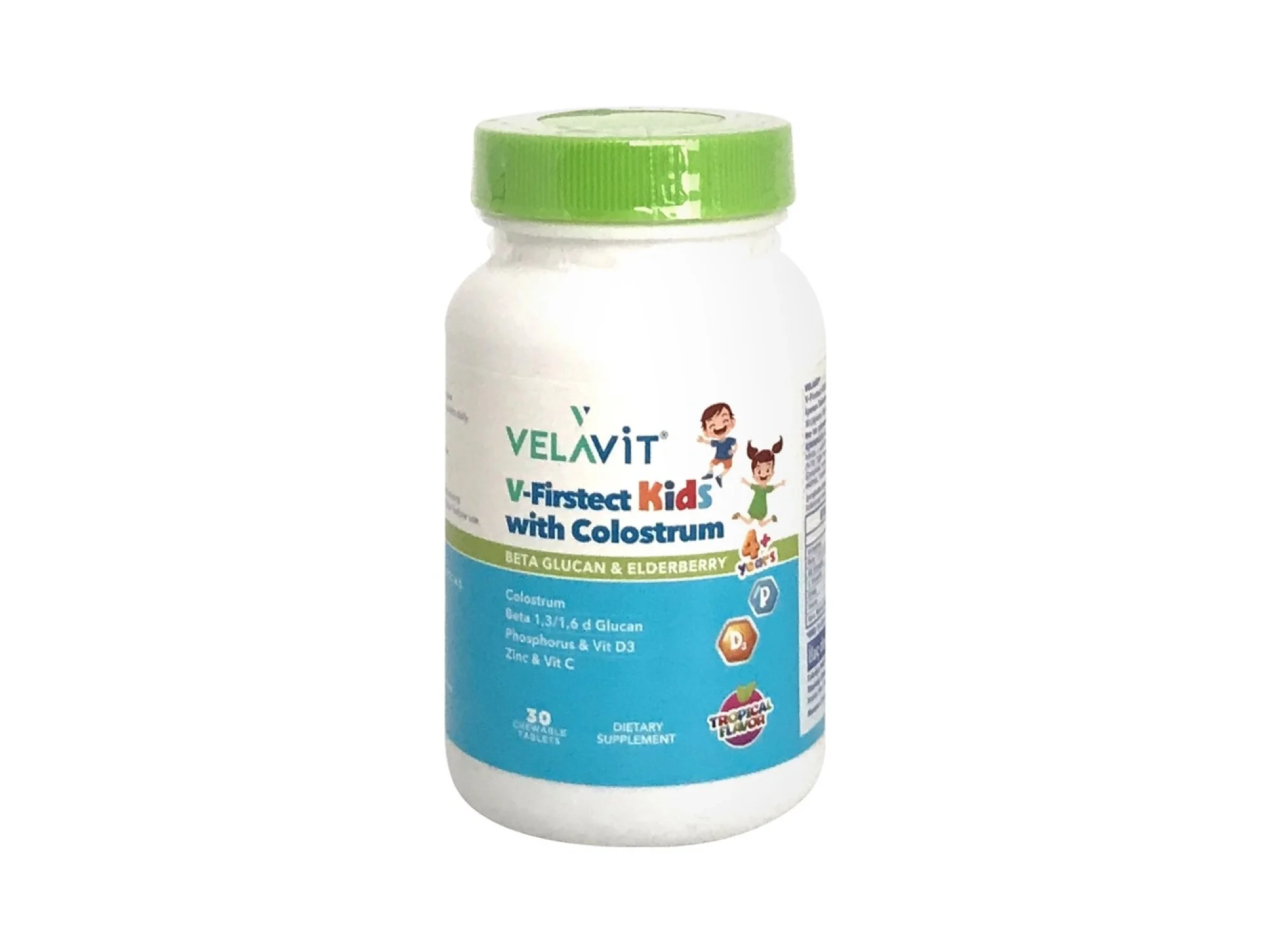 Velavit V-Firstect Kids with Colostrum 30 Tablet