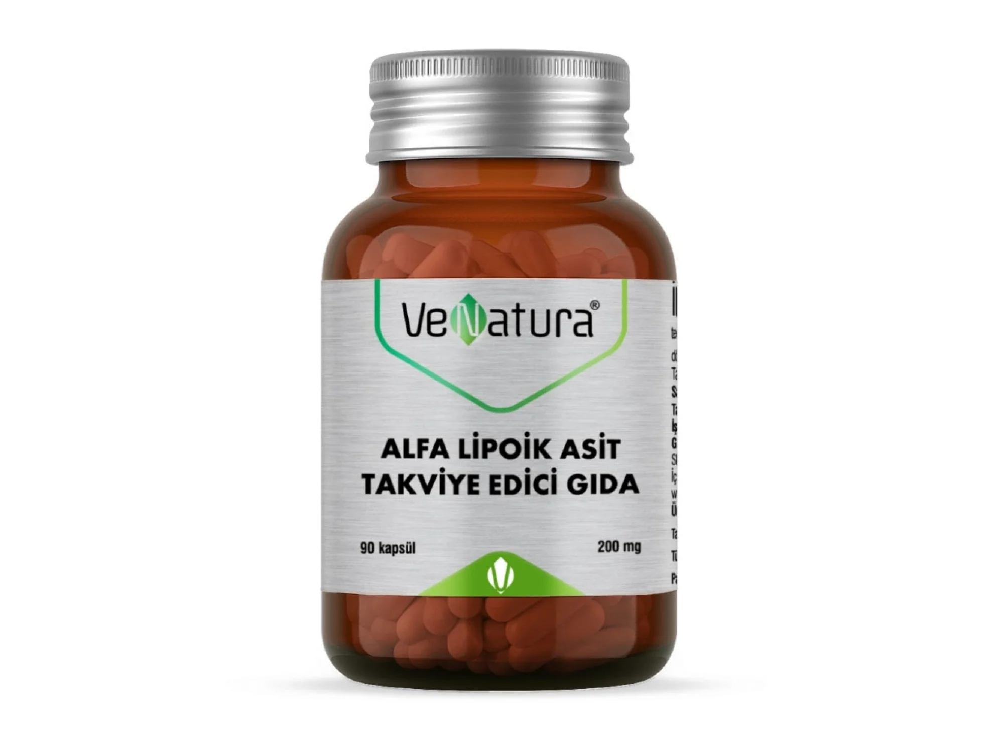 Venatura Alfa Lipoik Asit 200 mg 90 Kapsül