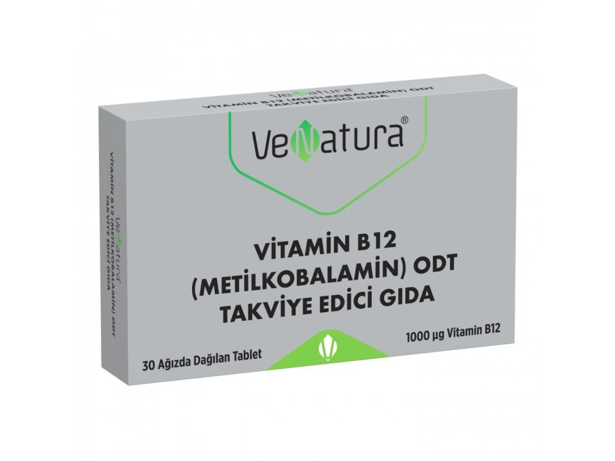 Venatura B12 Metilkobalamin 30 Tablet