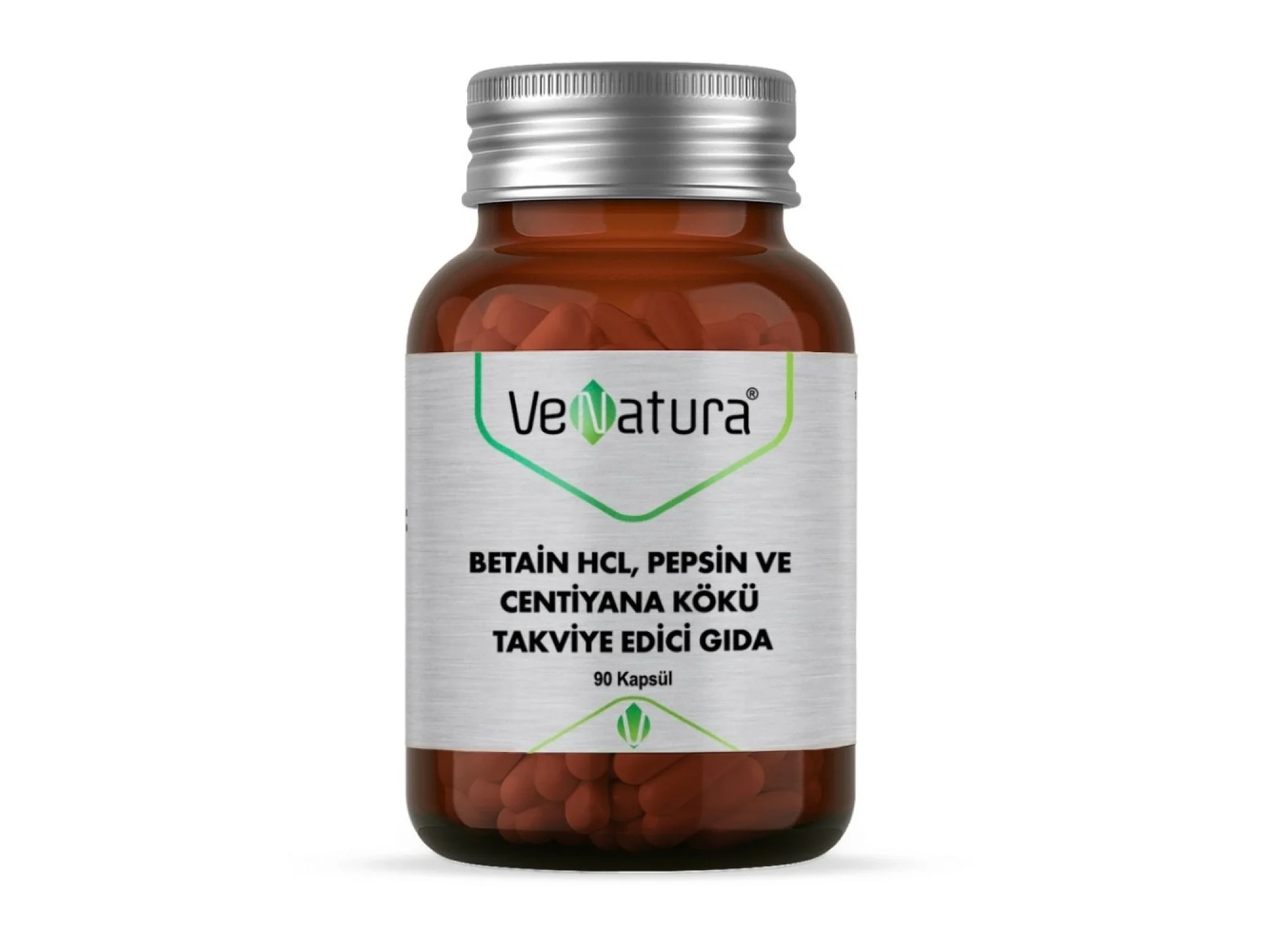 Venatura Betain HCL + Pepsin Takviye Edici Gıda 90 Tablet