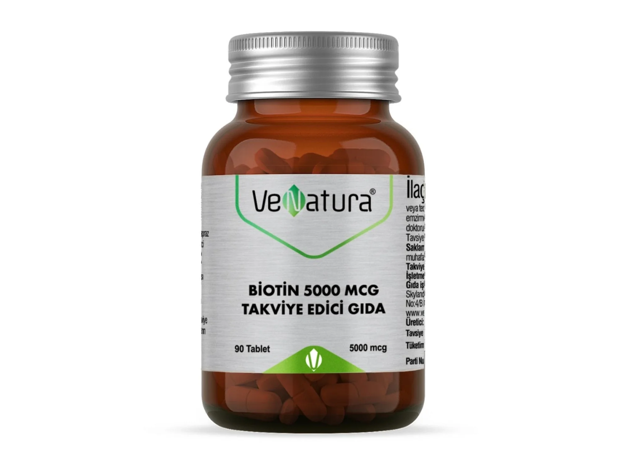 Venatura Biotin 5000 mcg 90 Tablet
