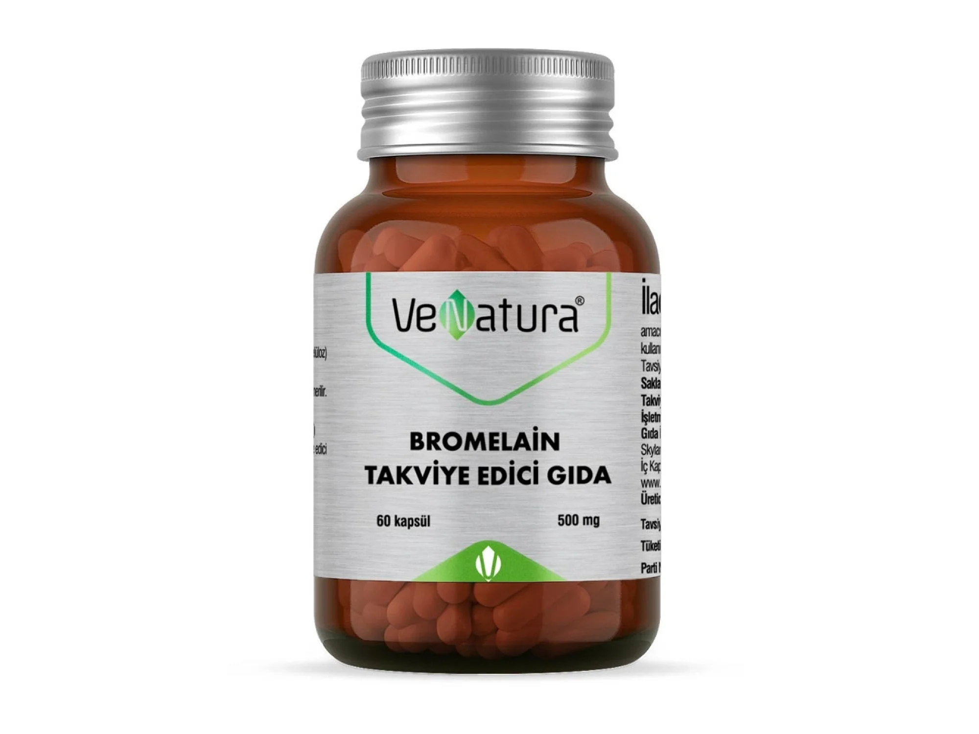 Venatura Bromelain 60 Kapsül