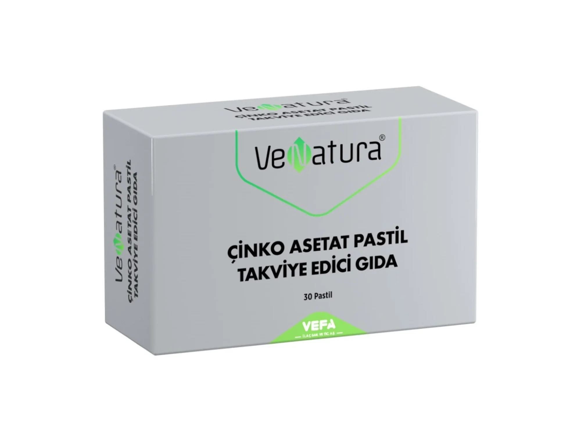 Venatura Çinko Asetat 30 Pastil
