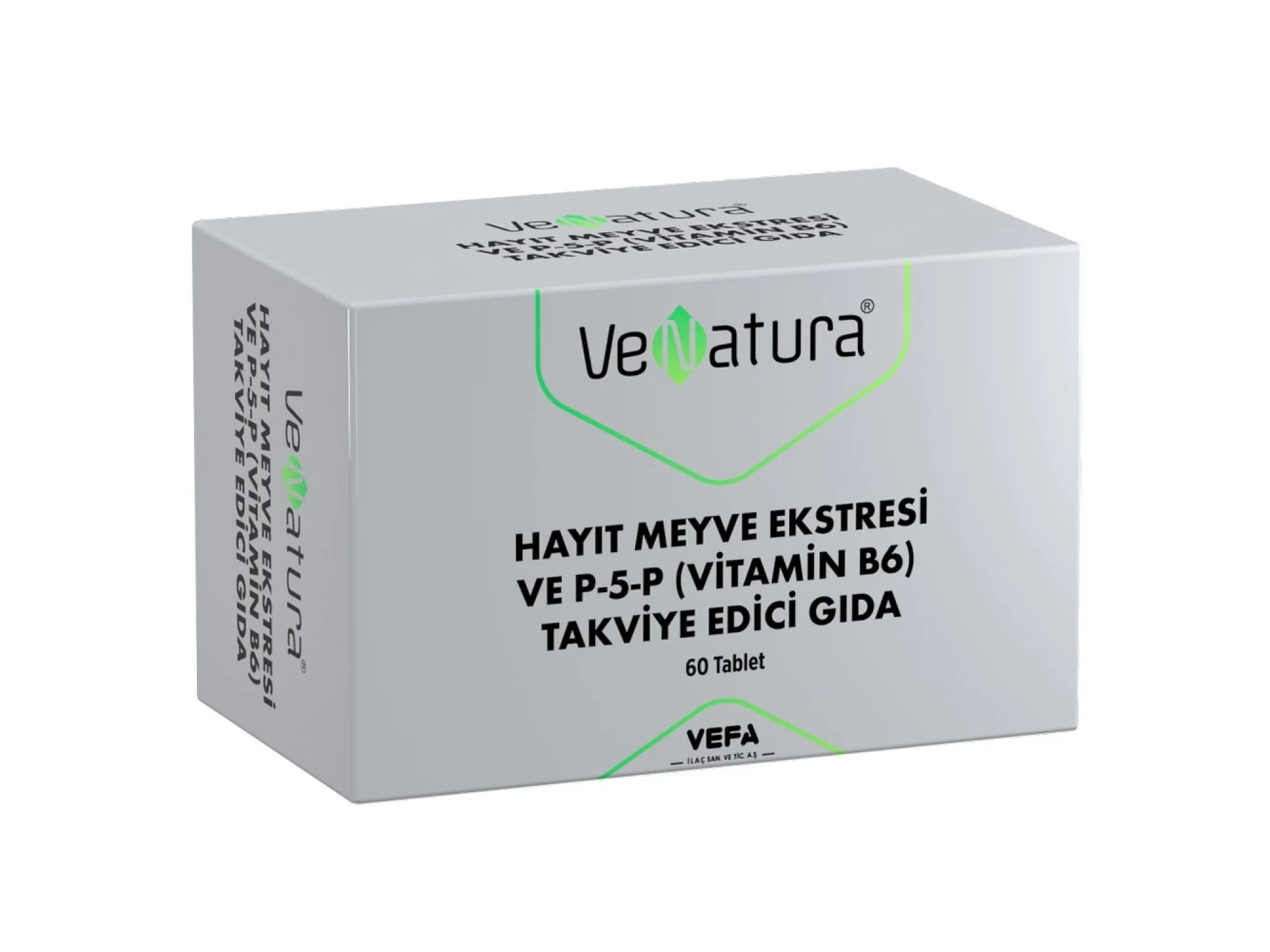 Venatura Hayıt Meyve Ekstresi P5P Vitamin B6 60 Tablet