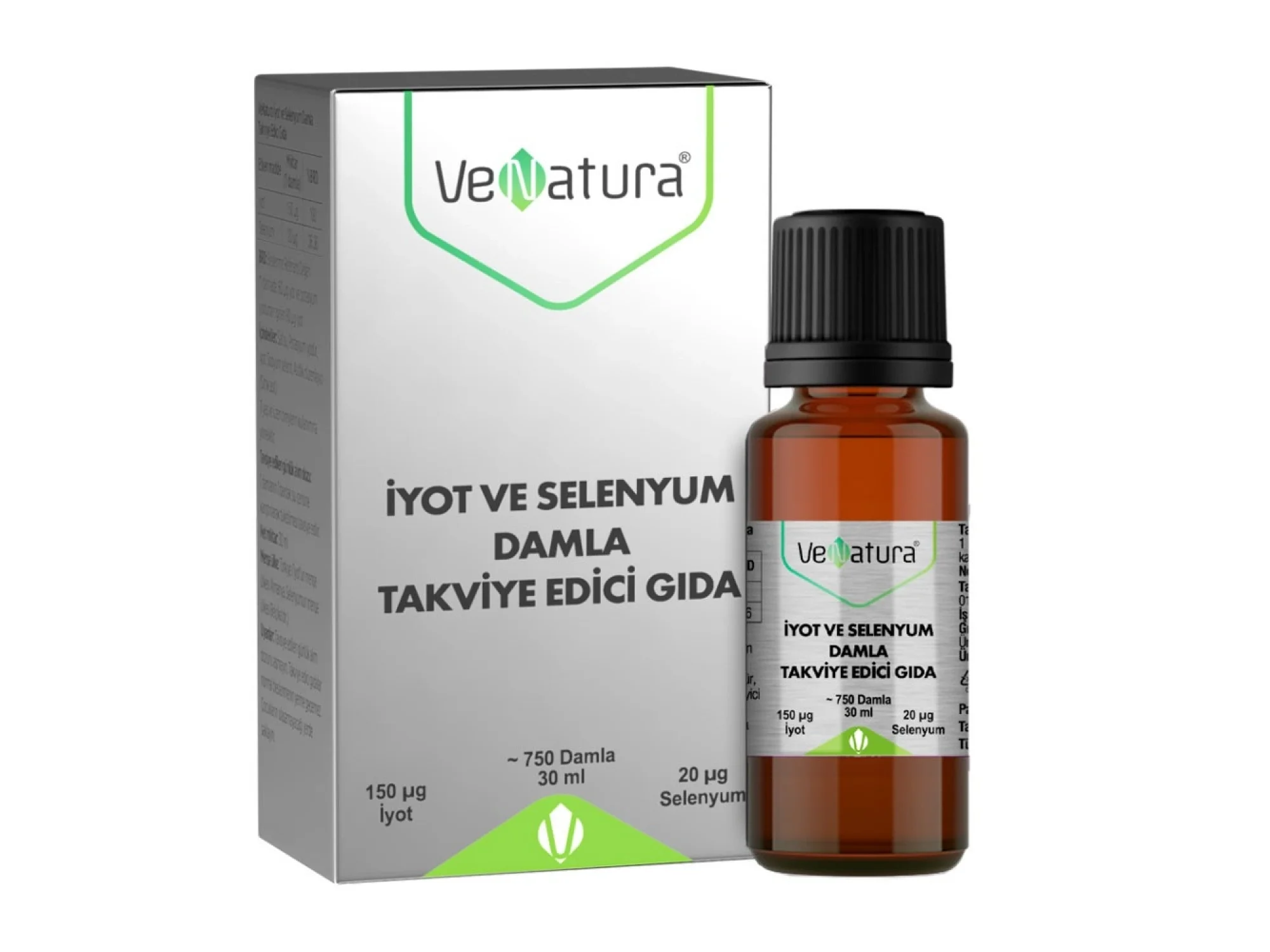 Venatura İyot ve Selenyum Damla 30 ml