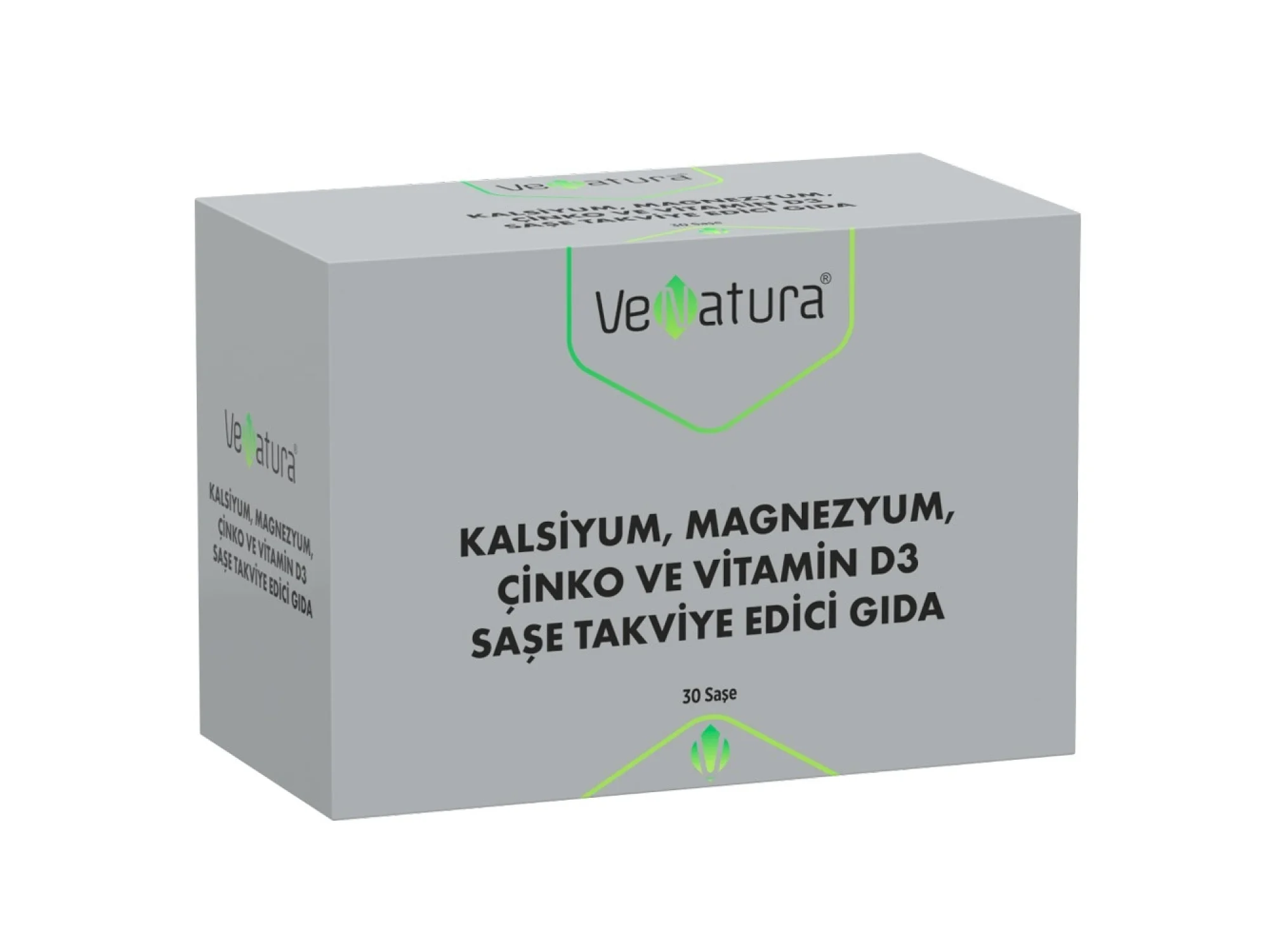Venatura Kalsiyum Magnezyum Çinko ve Vitamin D3 30 Saşe