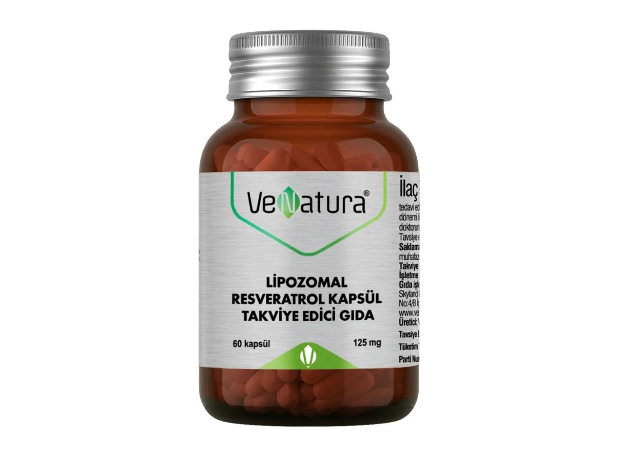 Venatura Lipozomal Resveratrol 60 Kapsül