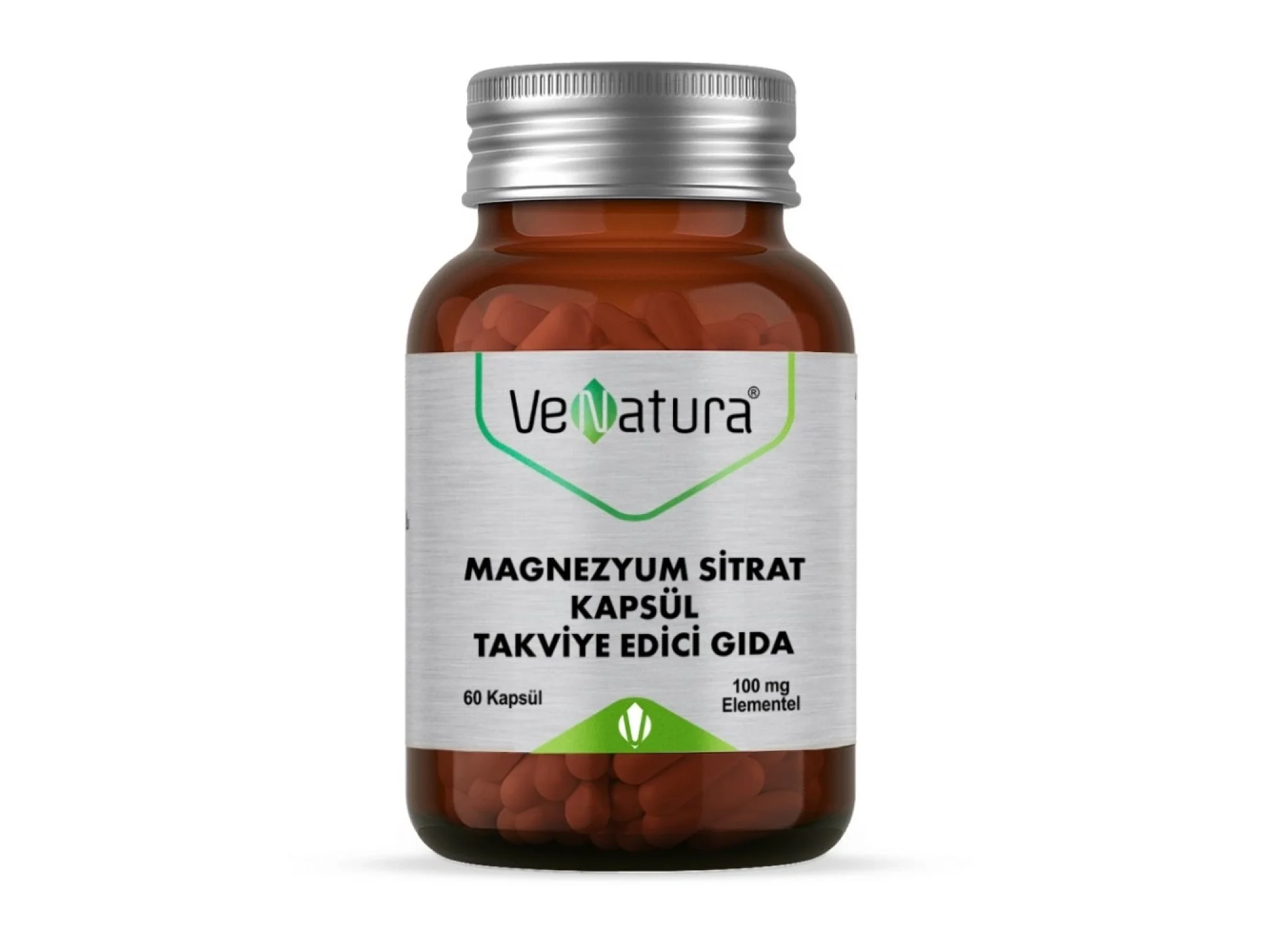 Venatura Magnezyum Sitrat 60 Kapsül