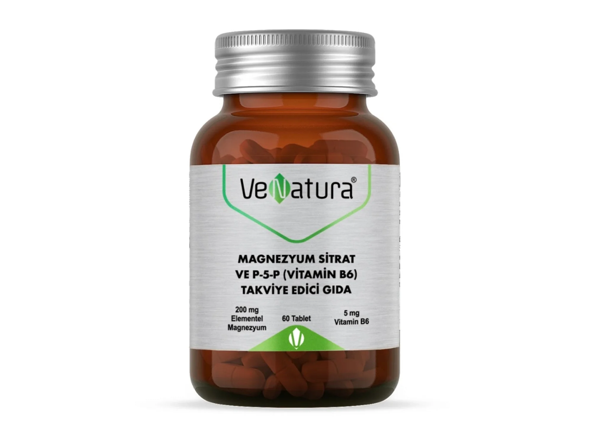 Venatura Magnezyum Sitrat Ve P-5-P (Vitamin B6) 60 Saşe