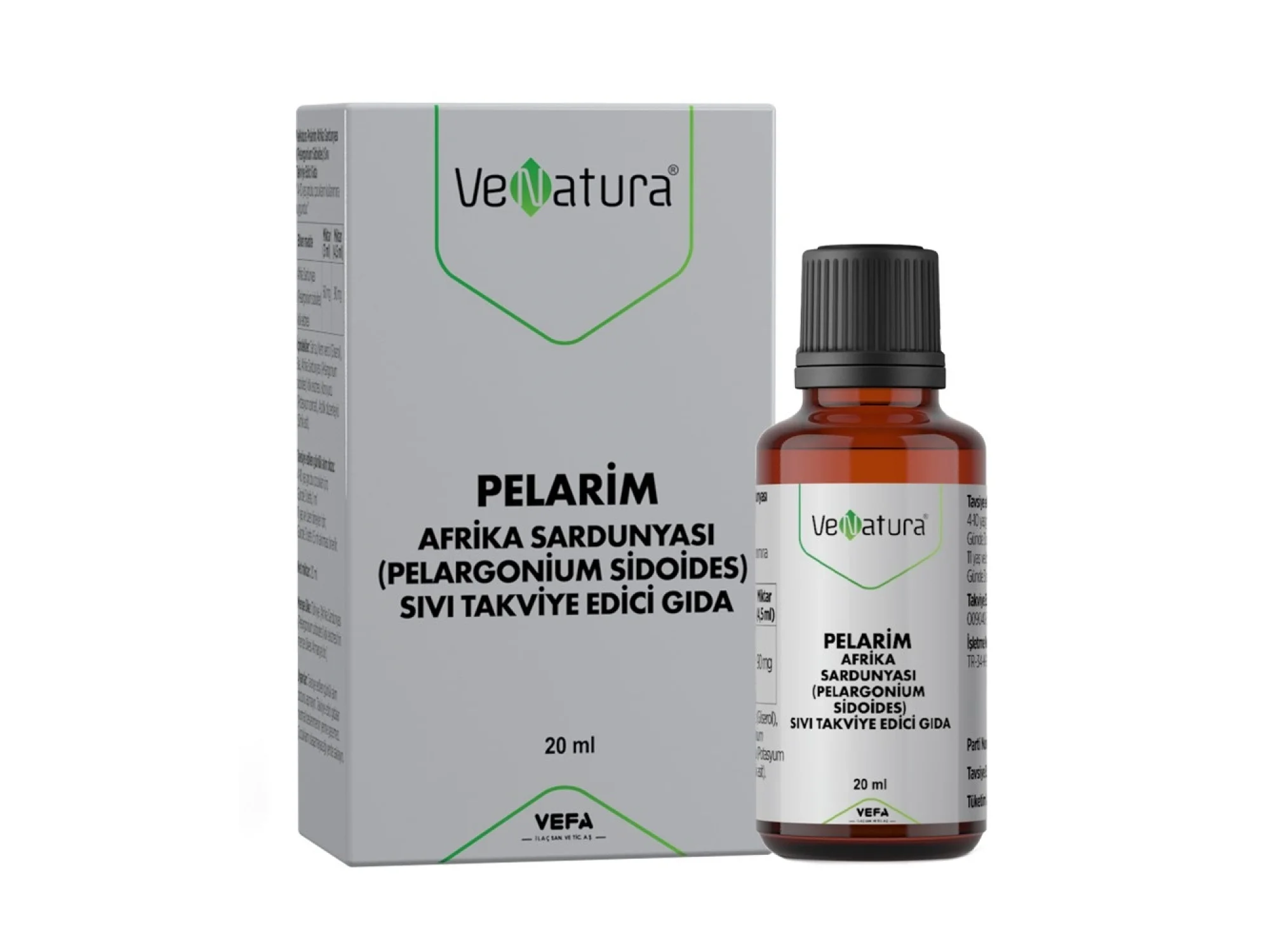 VeNatura Pelarim Afrika Sardunyası 20 ml