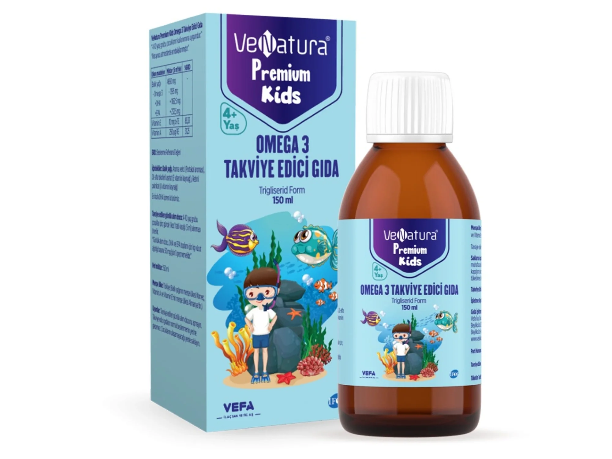 Venatura Premium Kids Omega-3 150 ml