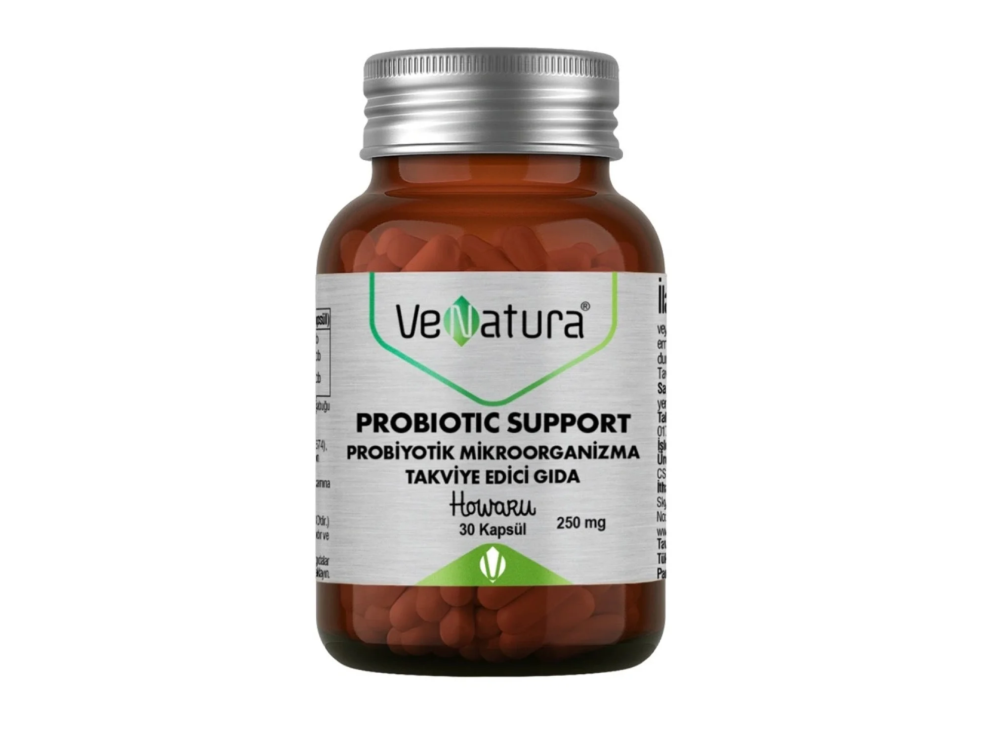 Venatura Probiotic Support Probiyotik Mikroorganizma 30 Kapsül