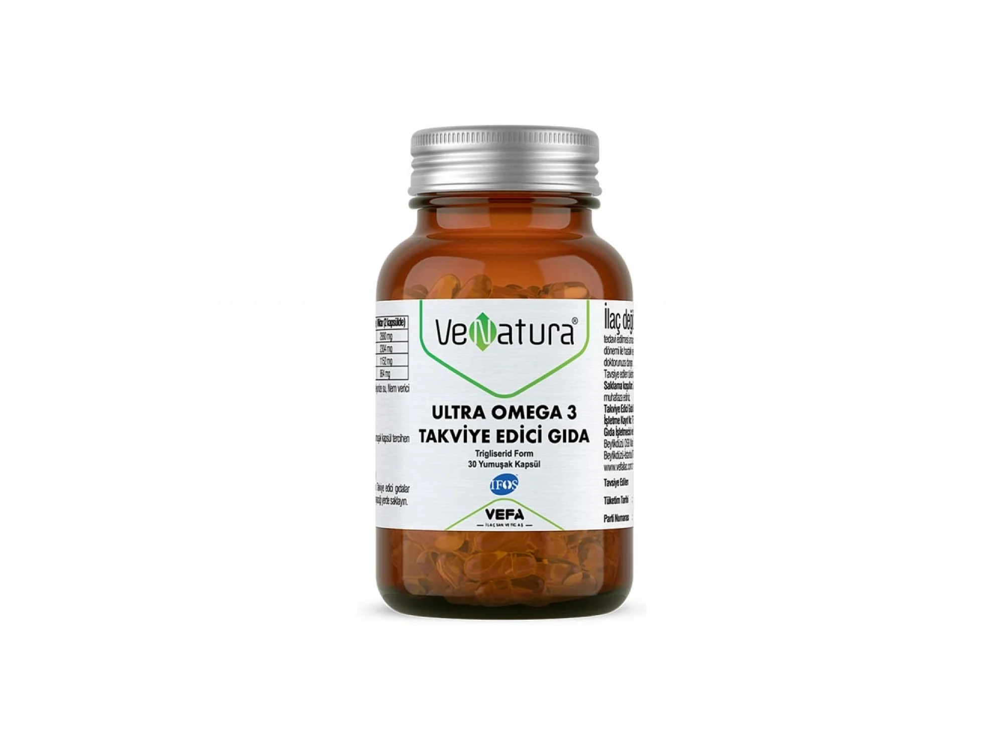 Venatura Ultra Omega 3 60 Kapsül