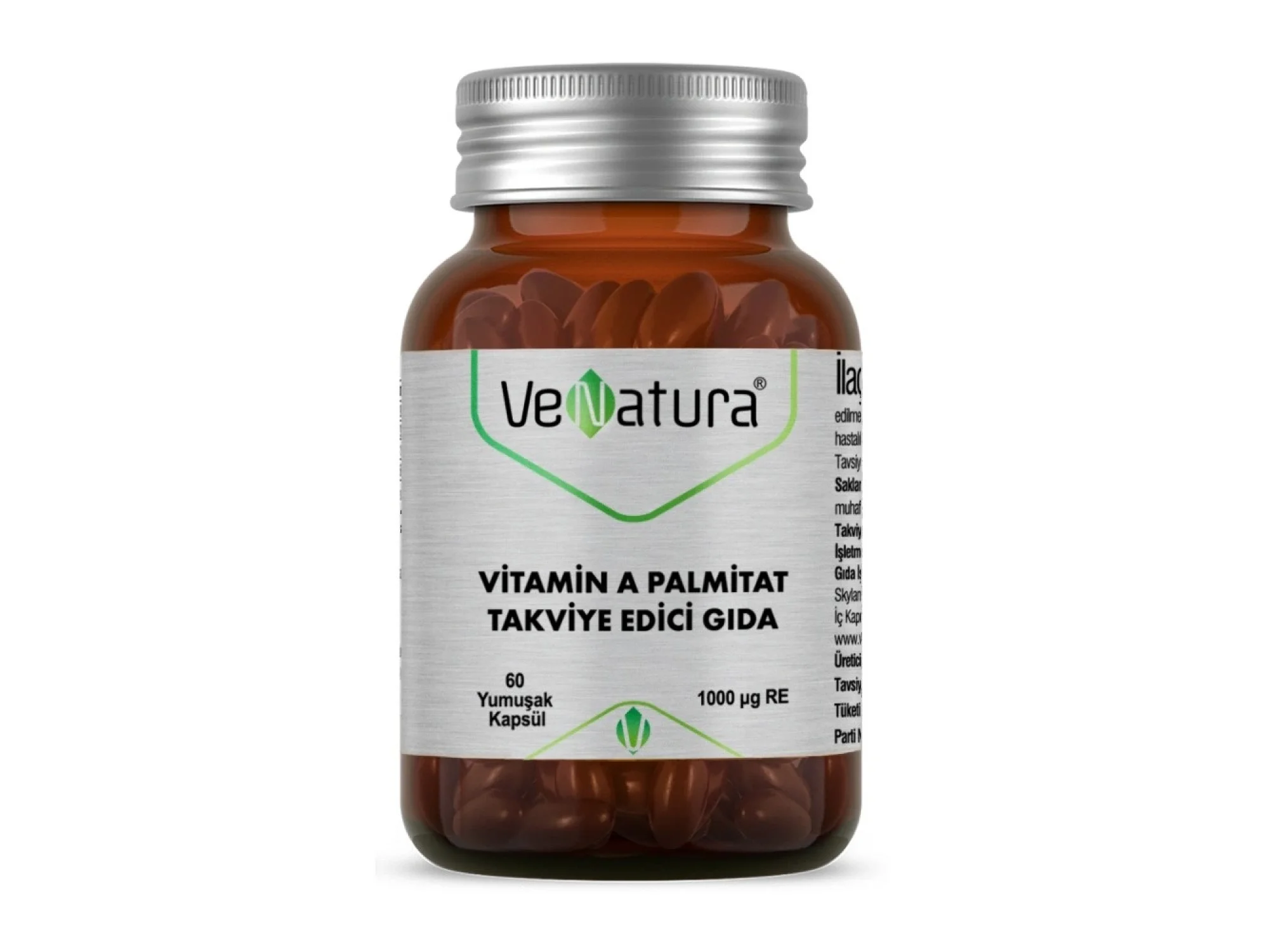 Venatura Vitamin A Palmitat 60 Yumuşak Kapsül