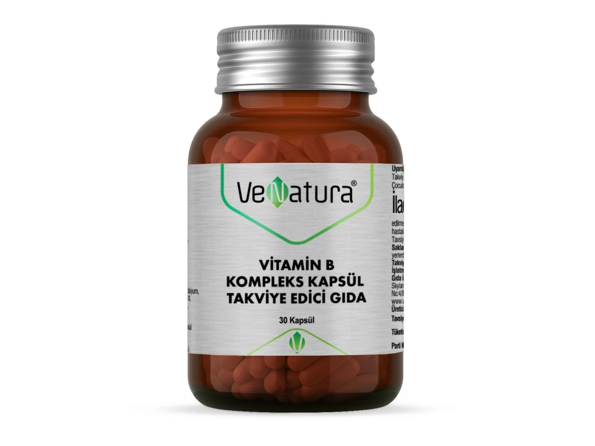 Venatura Vitamin B Kompleks 30 Kapsül