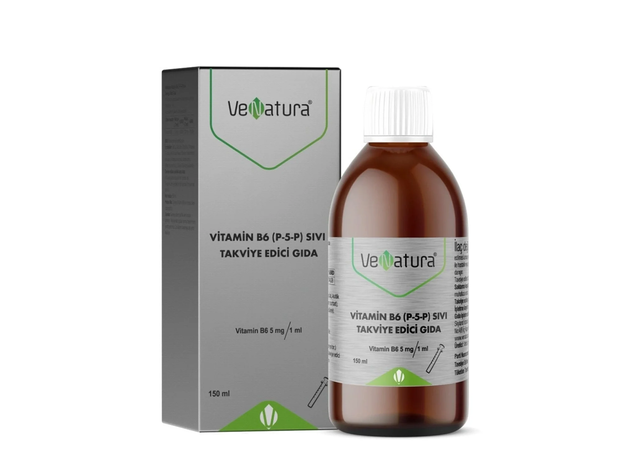VeNatura Vitamin B6 ( P-5-P) Sıvı Takviye Edici Gıda 150 ml