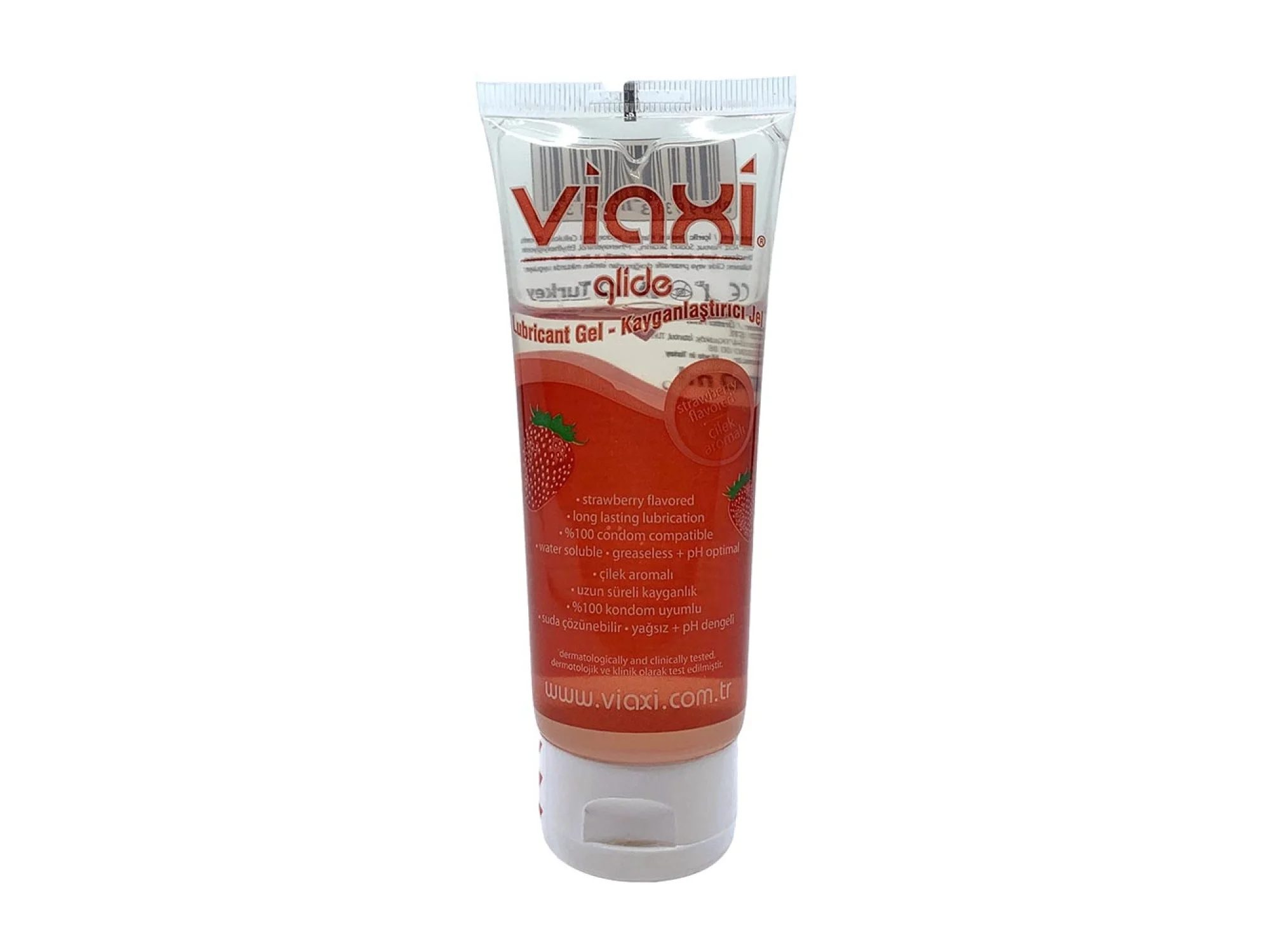 Viaxi Glide Kayganlaştırıcı Jel Çilek 100 ml