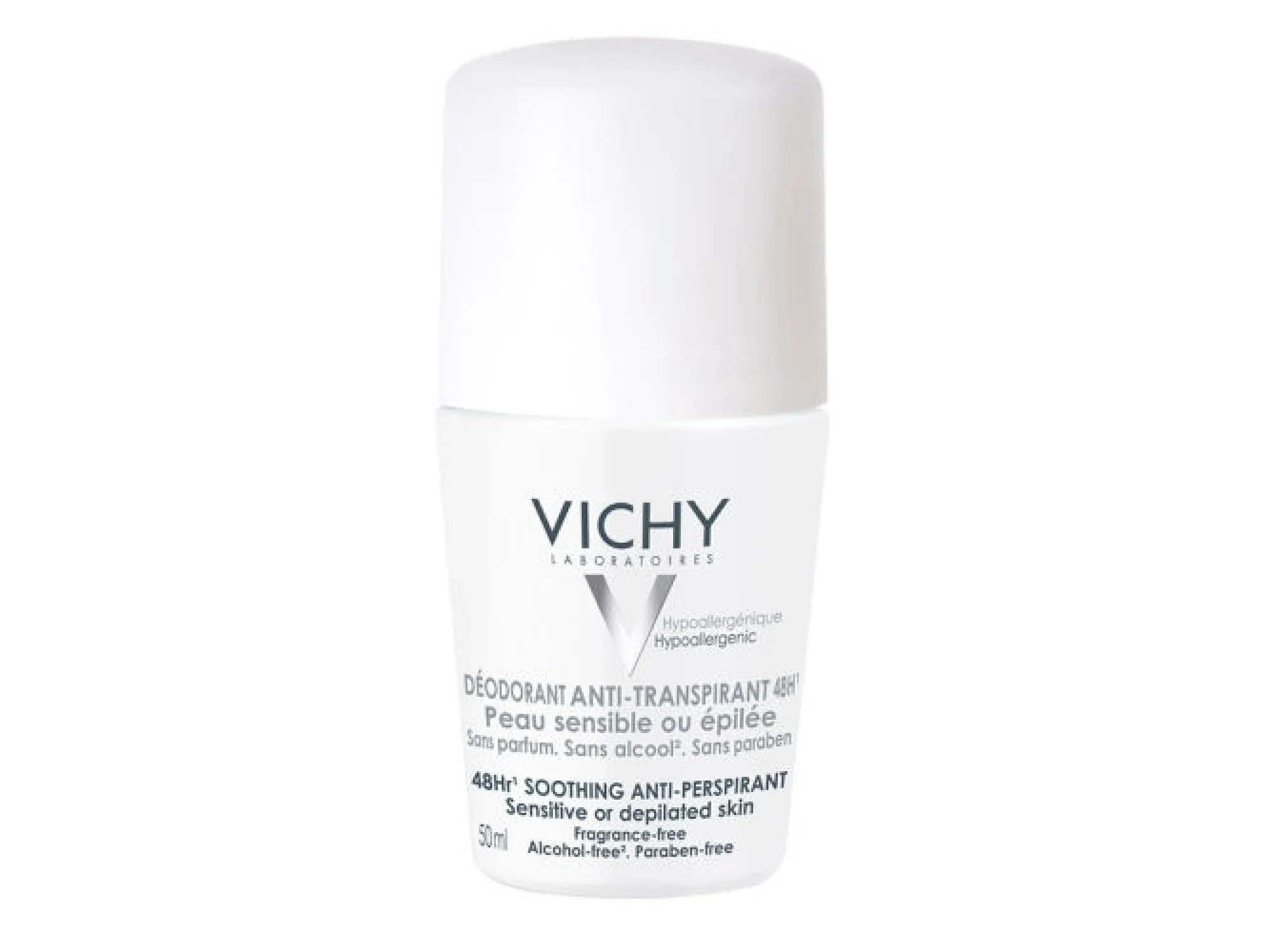 Vichy Deodorant Hassas ve Epilasyon Yapılmış Ciltler için 48 Saat Etkili Roll-On 50 ml