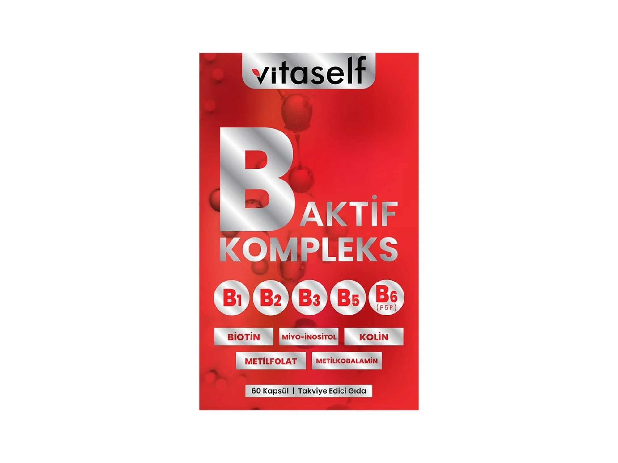 Vitaself B Aktif Kompleks 60 Kapsül