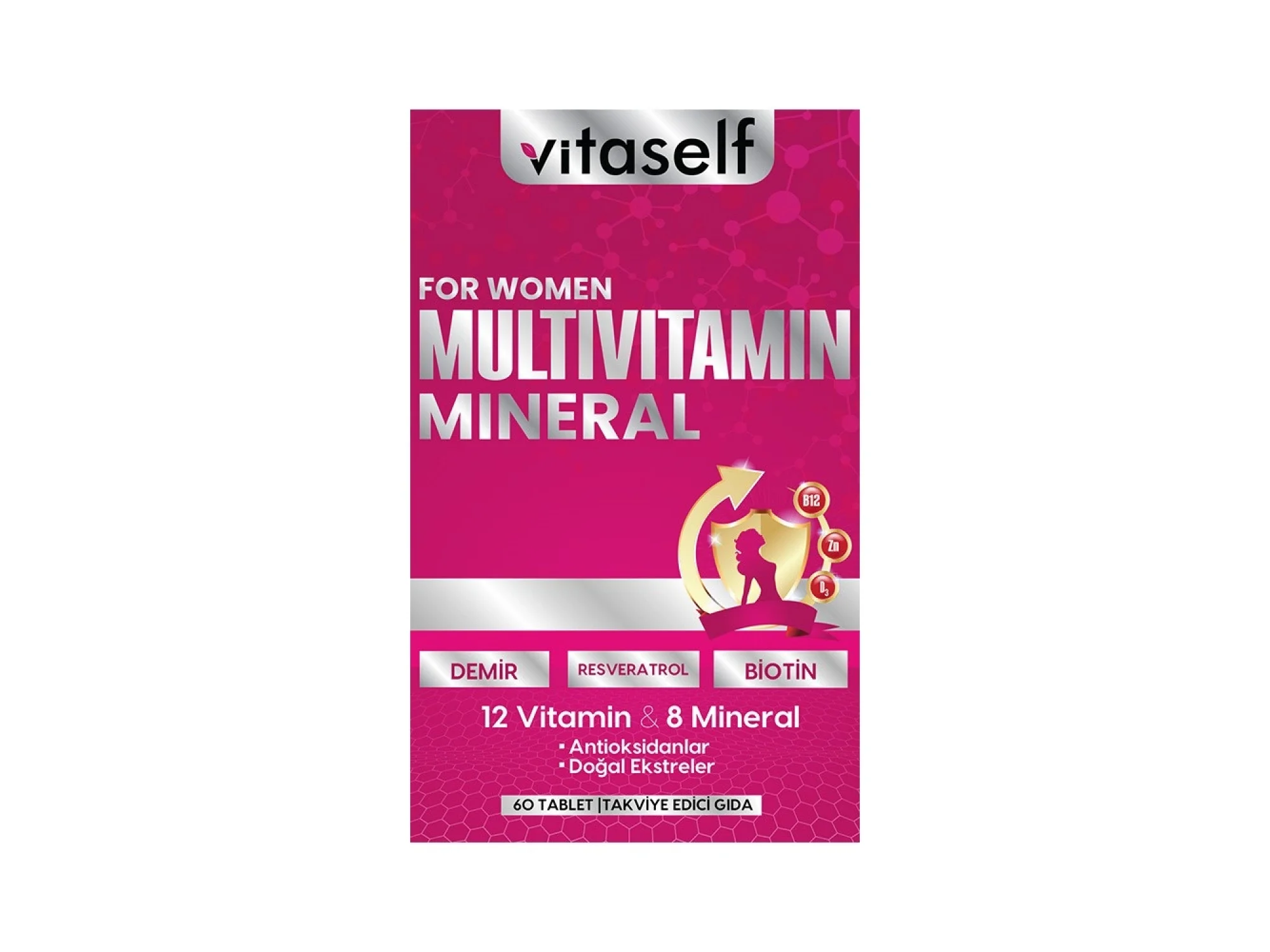 Vitaself Multivitamin For Women 60 Tablet