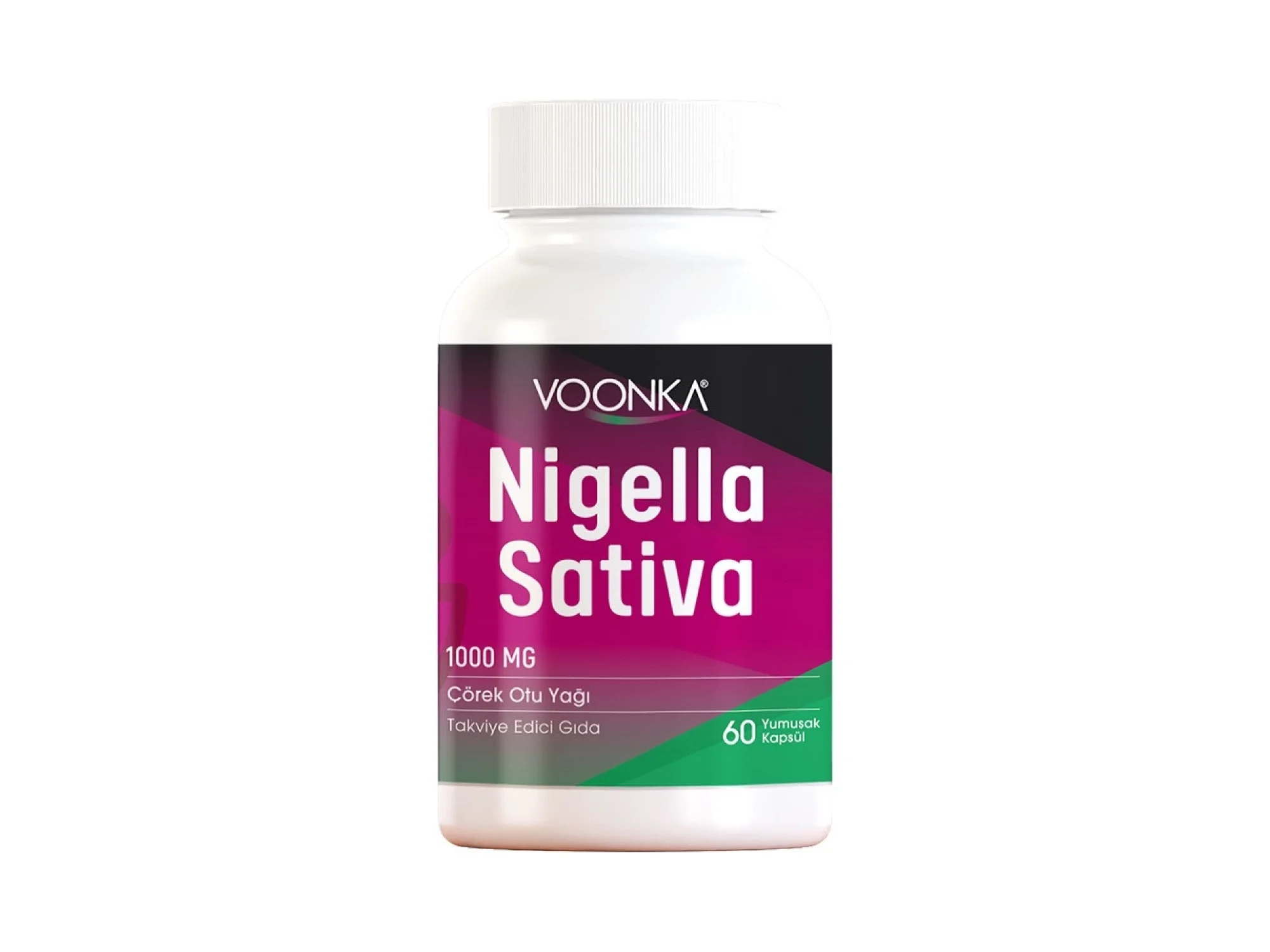 Voonka Çörek Otu Yağı 60 Kapsül (Nigella Sativa)