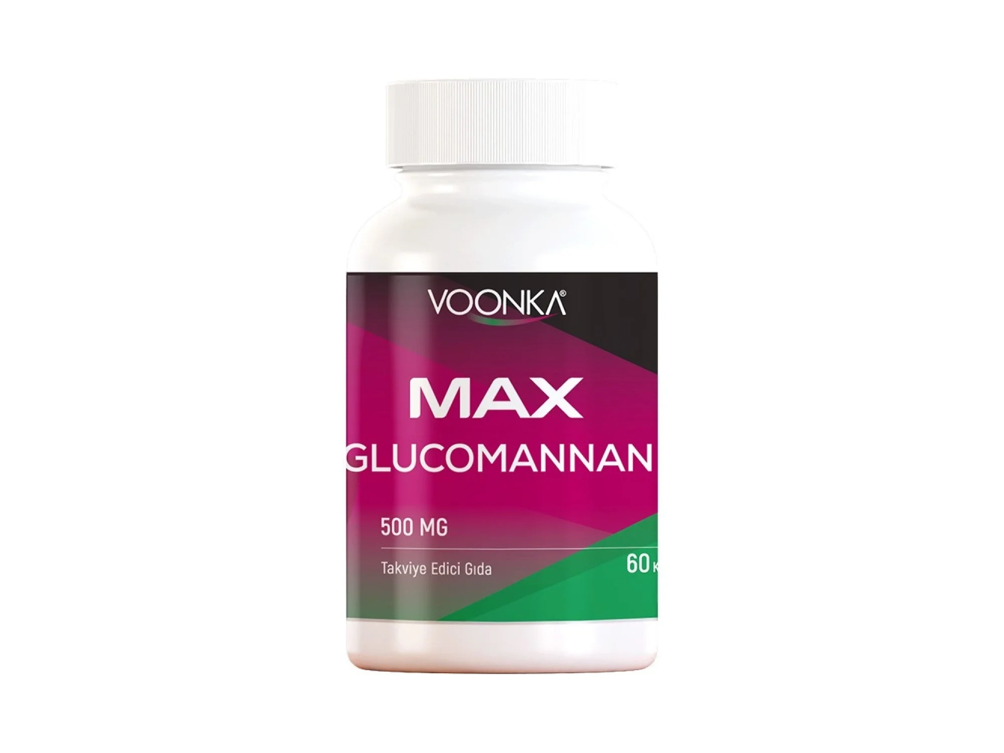 Voonka Max Glucomannan 500 mg 60 Kapsül