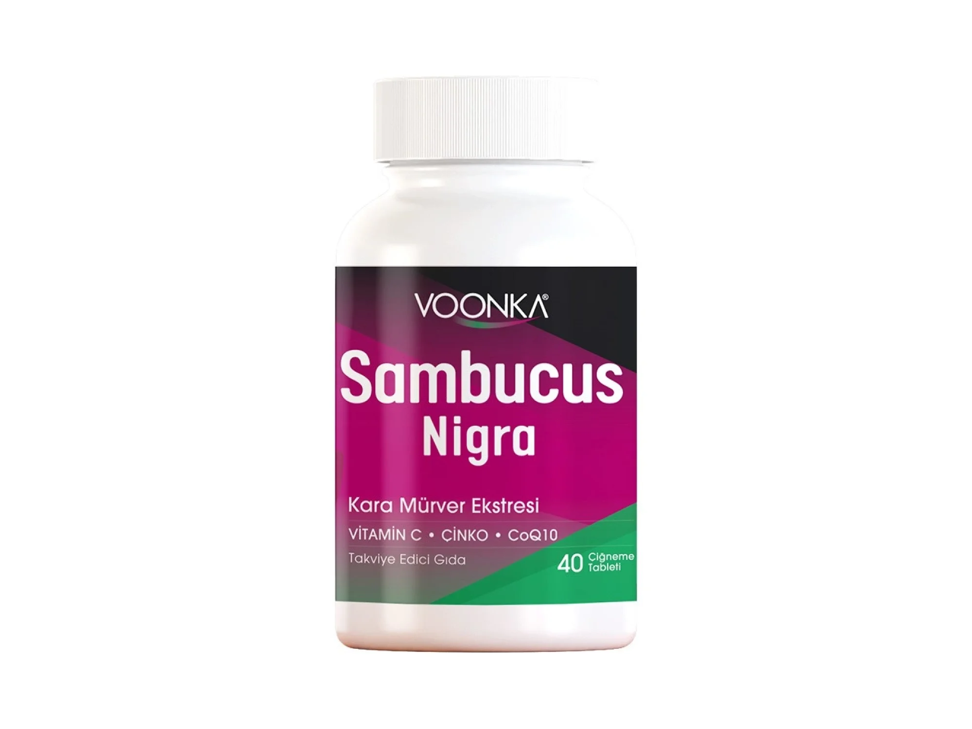 Voonka Sambucus Nigra Çiğneme 40 Tablet