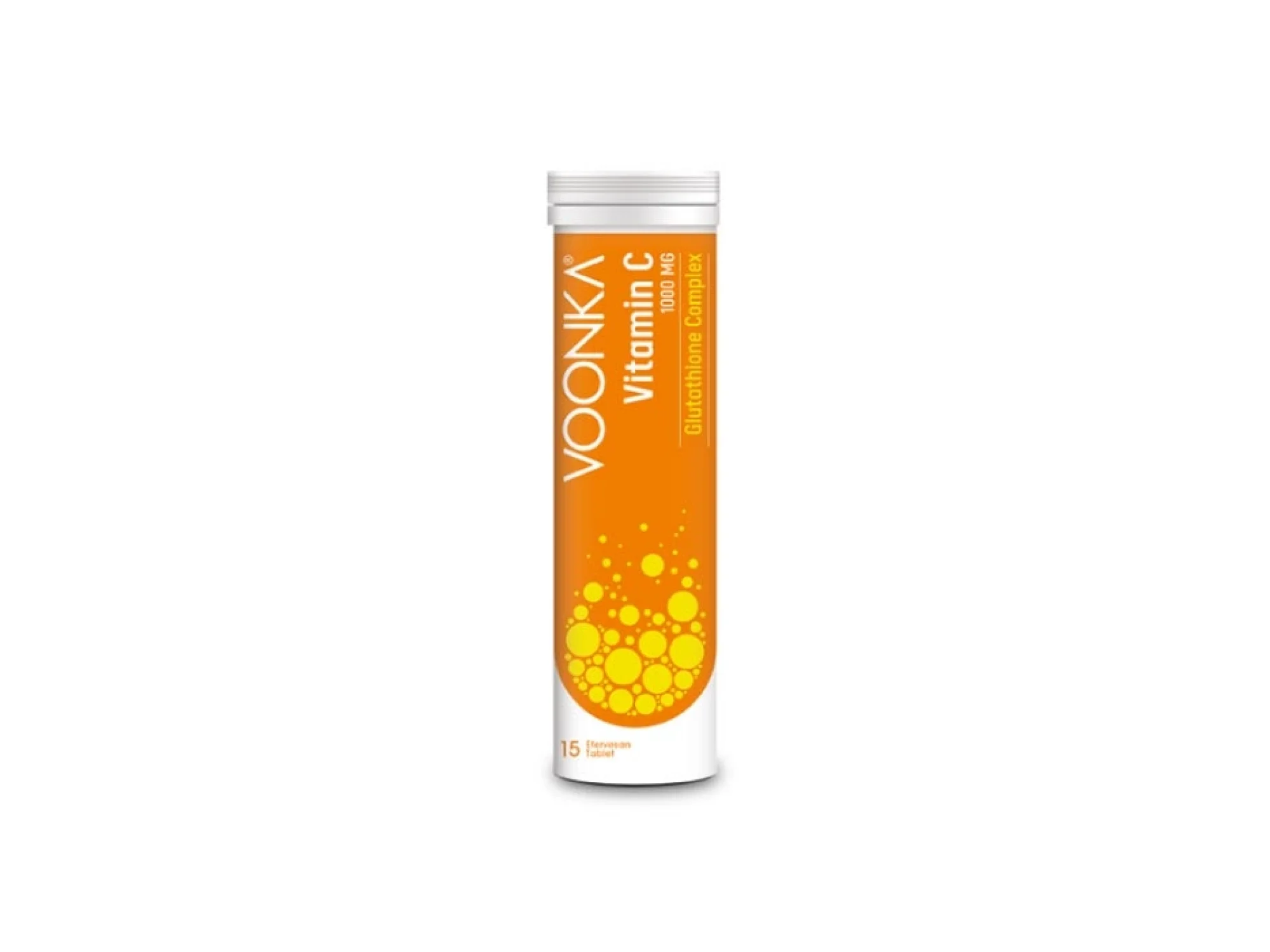 Voonka Vitamin C 1000 mg Glutathione Complex 15 Efervesan Tablet