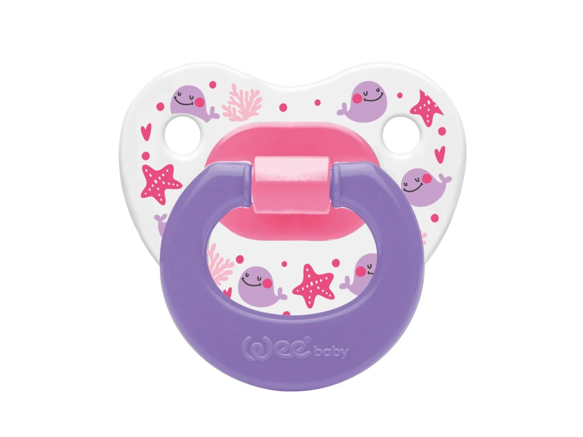 Wee Baby Desenli Damaklı Emzik 834 No: 2