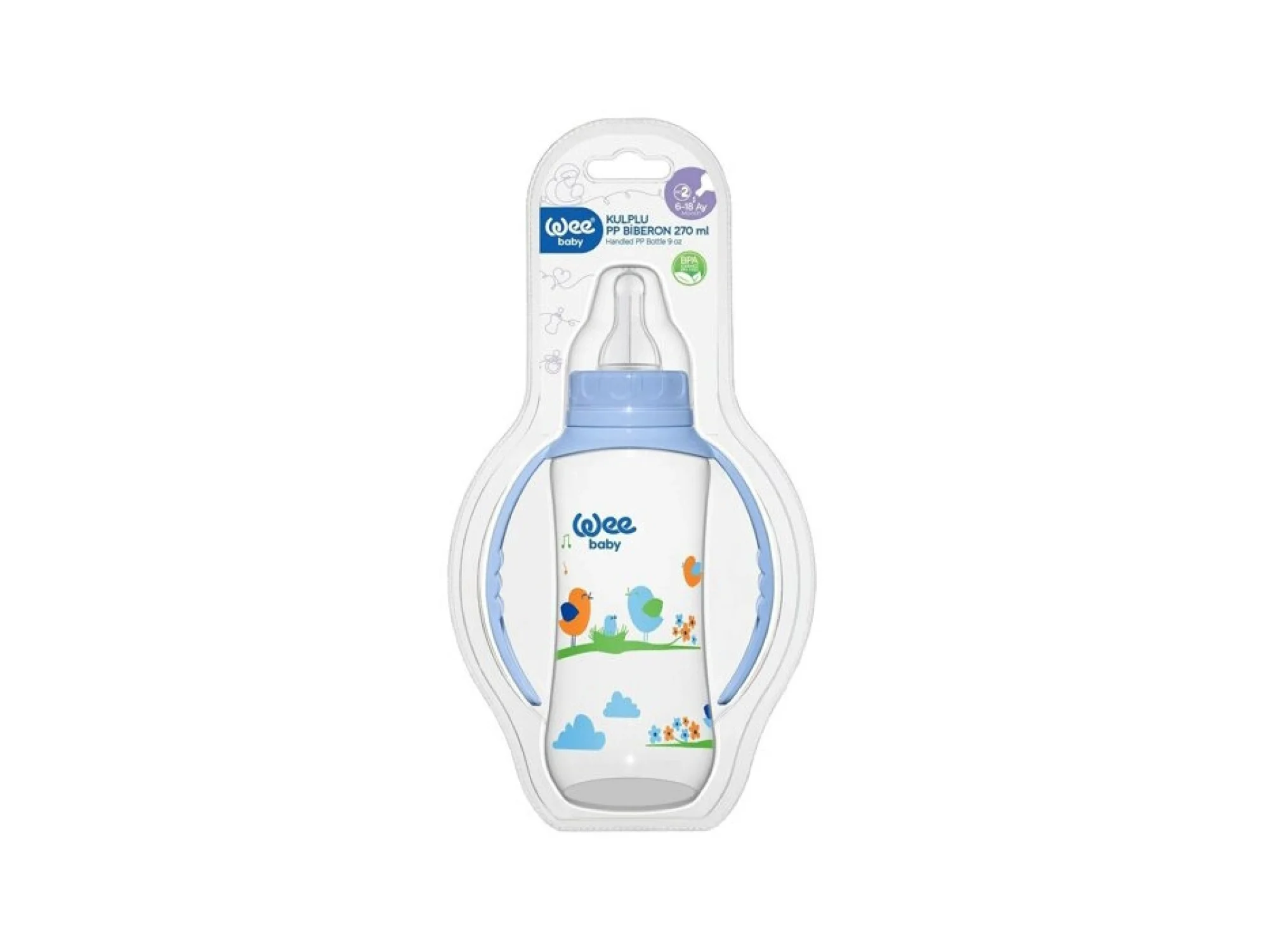 Wee Baby Kulplu PP Biberon 270 ml 745