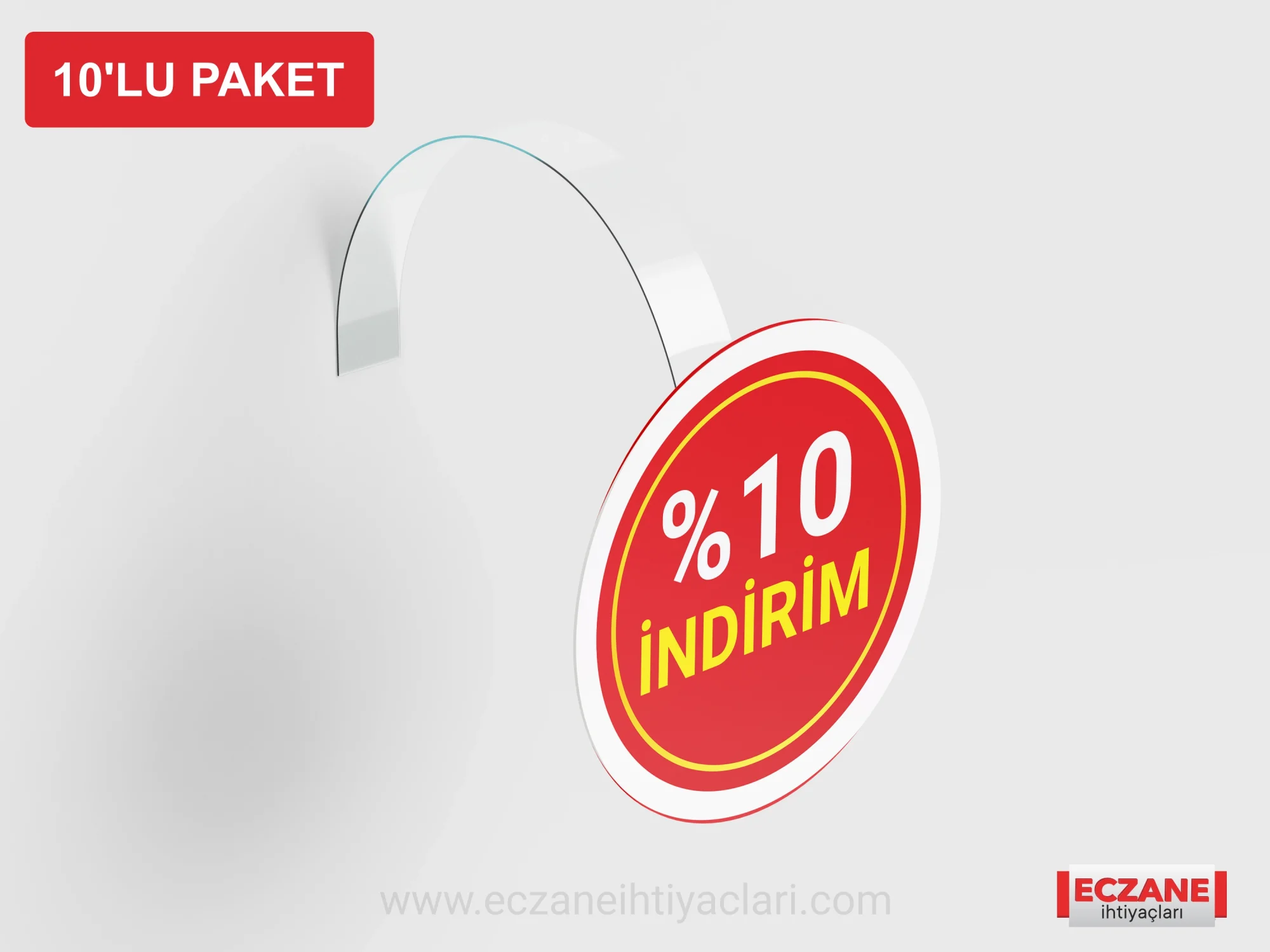 Wobbler %10 indirim ( 10lu Paket )