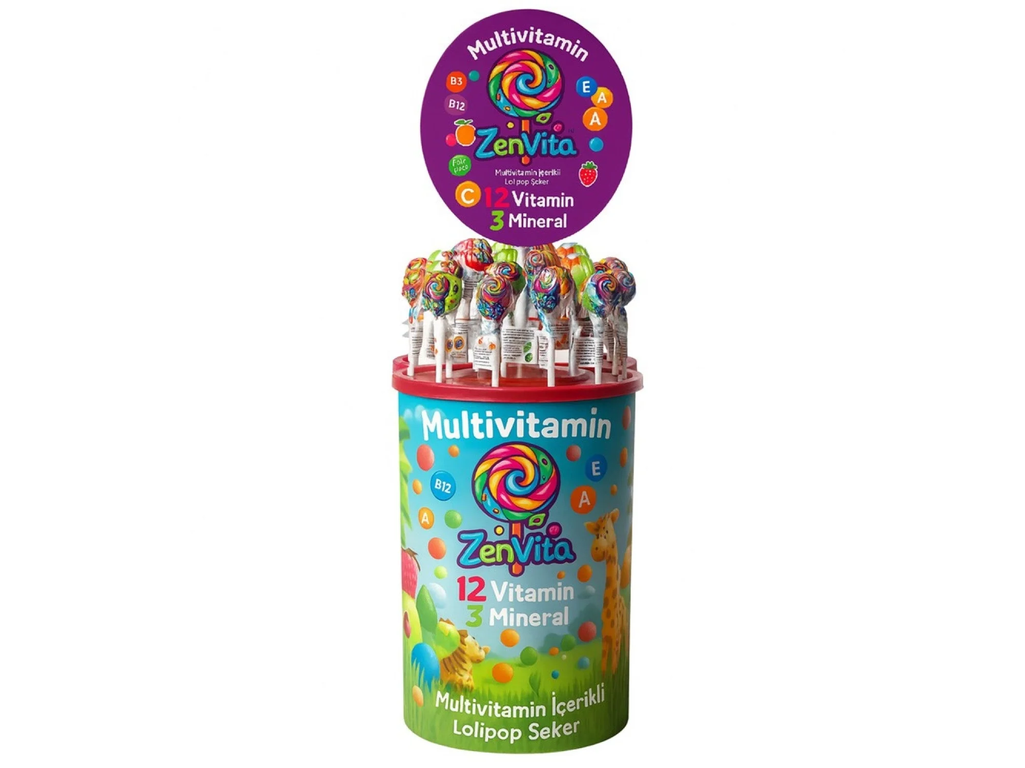 Zenvita Vitaminli Lolipop 150li