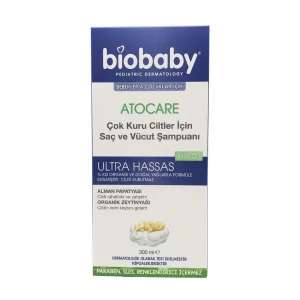 Biobaby Kuru ve Atopik Ciltler İçin Şampuan 300 ml