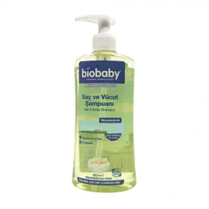 Biobaby Saç ve Vücut Şampuanı 500 ml