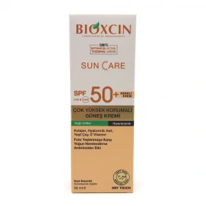 Bioxcin Sun Care Güneş Krem Renkli Yüksek Korumalı Yağlı Ciltler İçin SPF50+ 50 ml