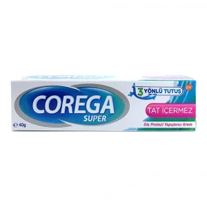 Corega Super Diş Protezi Yapıştırıcı Tat İçermez Krem 40 gr