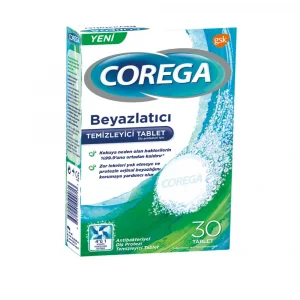 Corega Temizleyici Beyazlatıcı 30 Tablet