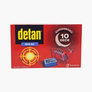 Detan Süper Mat Cihaz + 10lu Yedek