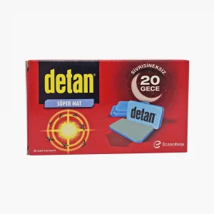 Detan Süper Mat Tablet 20 Gece