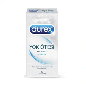 Durex Yok Ötesi Ekstra İnce Ekstra His 10lu Prezervatif