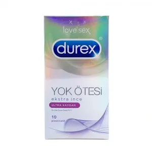 Durex Yok Ötesi Ultra Kaygan 10lu Prezervatif