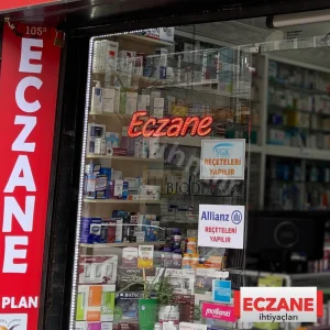 Eczane LED Tabelası – 750x195 mm, Kırmızı Işık