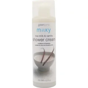 Greenland Milky Shower Cream Rice Milk - Vanilla 250 ml