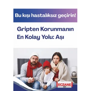 Grip Aşısı Posteri No:2