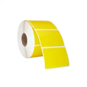 İlaç Tarif Etiketi (10.000 Adet) 40mm X 60mm Sarı Zemin Etiket