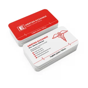 Kalın Gramajlı Eczane Kartvizit No:105 1000 Adet